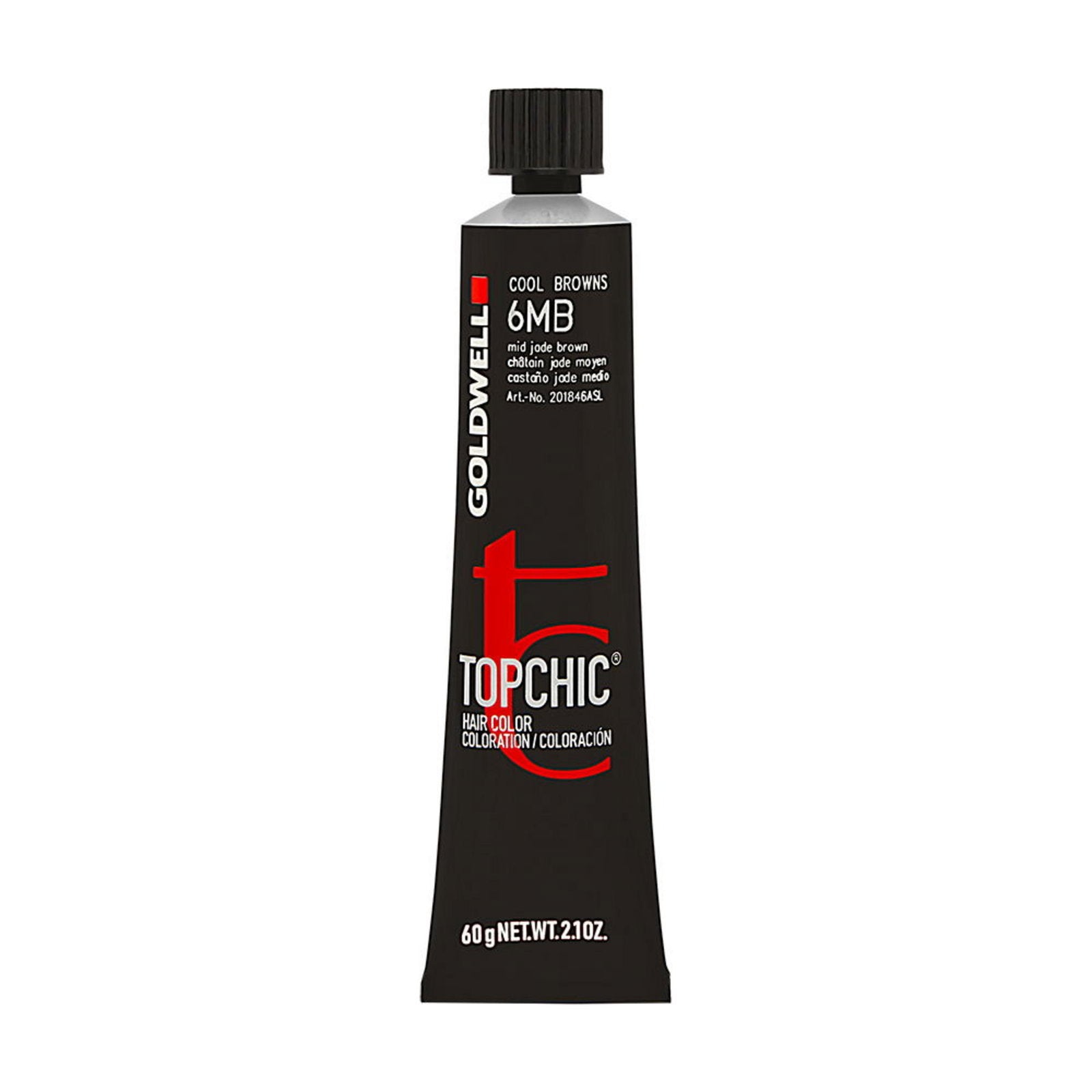 Goldwell, TopChic, Permanent Hair Dye, 6MB , 60 ml