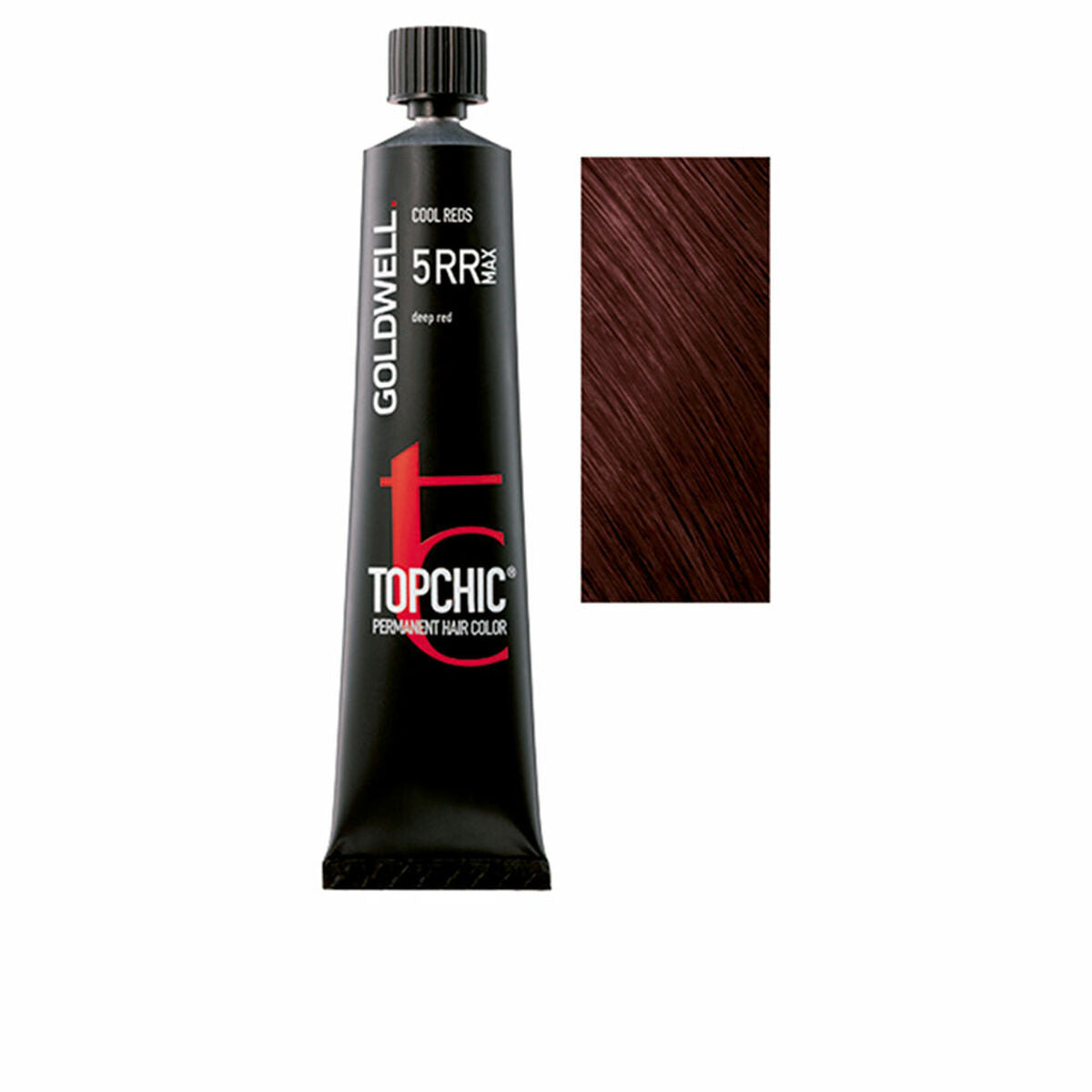 Permanent Dye Goldwell TOPCHIC Nº 5RR 60 ml til Dame-produktemballage