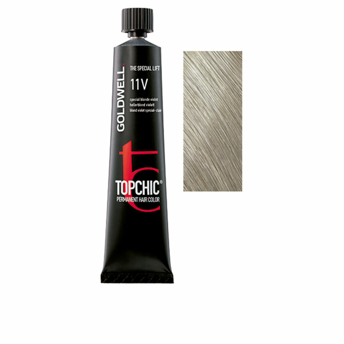 Permanent Dye Goldwell TOPCHIC Nº 11V 60 ml produktemballage