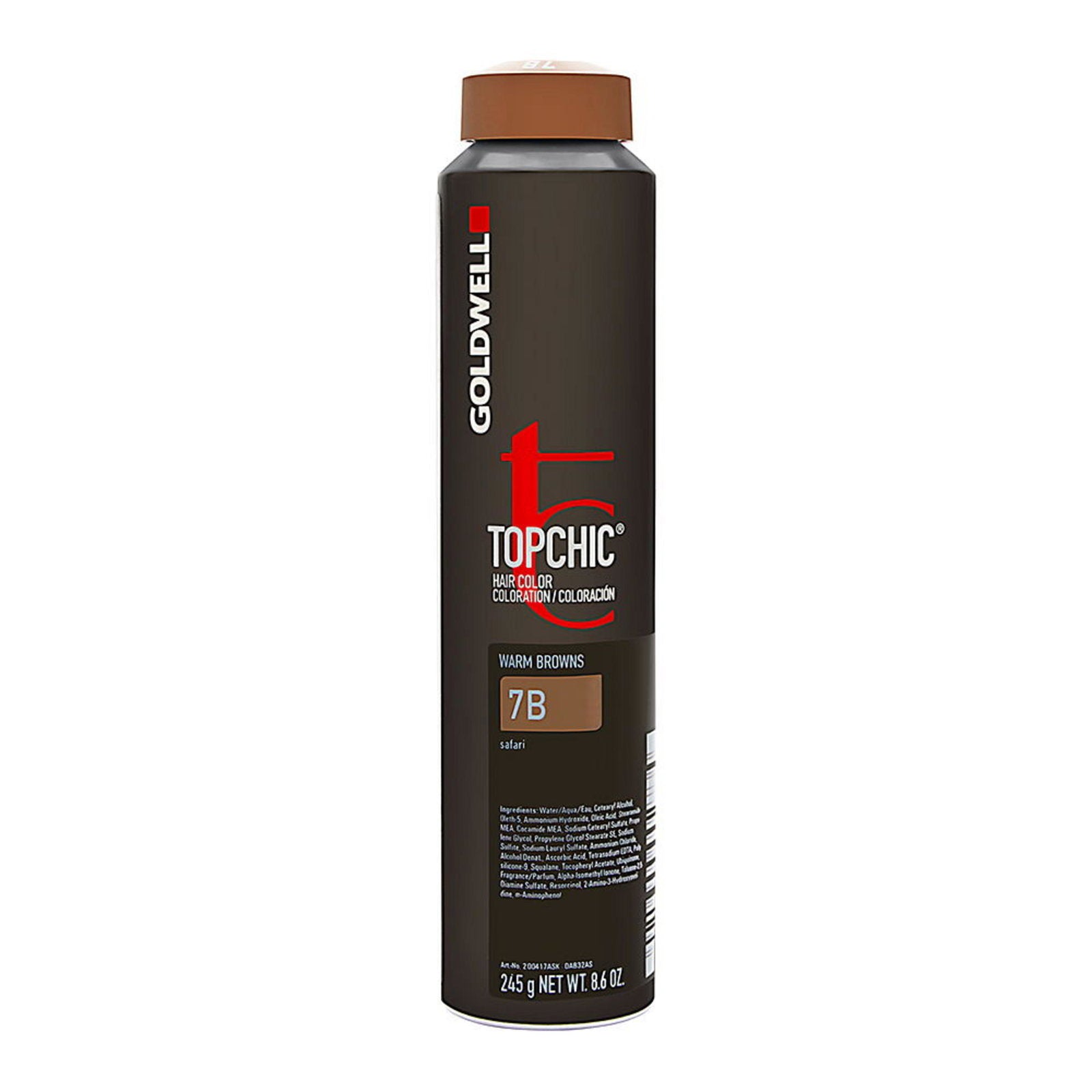 Goldwell, TopChic, Permanent Hair Dye, 7B Medium Blonde Beige, 250 ml