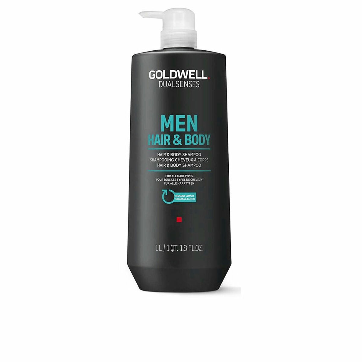 Shampoo Goldwell Dualsenses Men 1 L til mænd shampooflaske