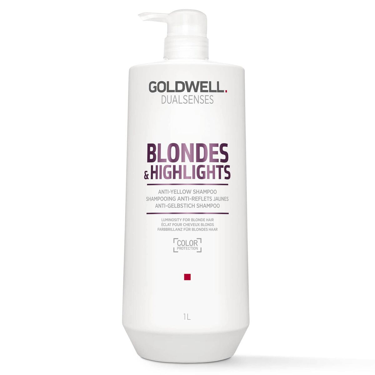 Shampoo Goldwell Blondes Highlights til kvinder shampooflaske