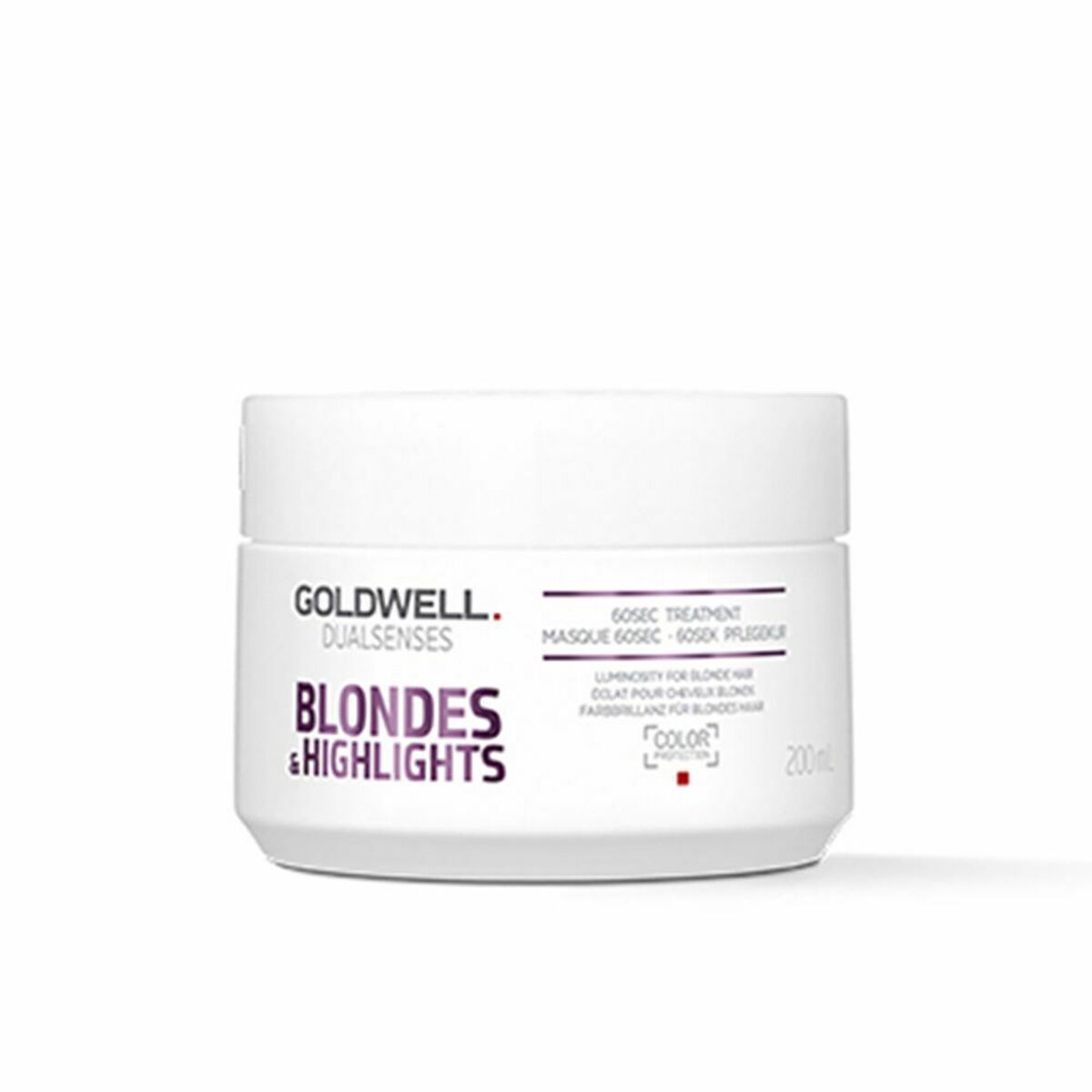 Clarifying Mask Blondes Goldwell Blondes Highlights 200 ml maskeemballage