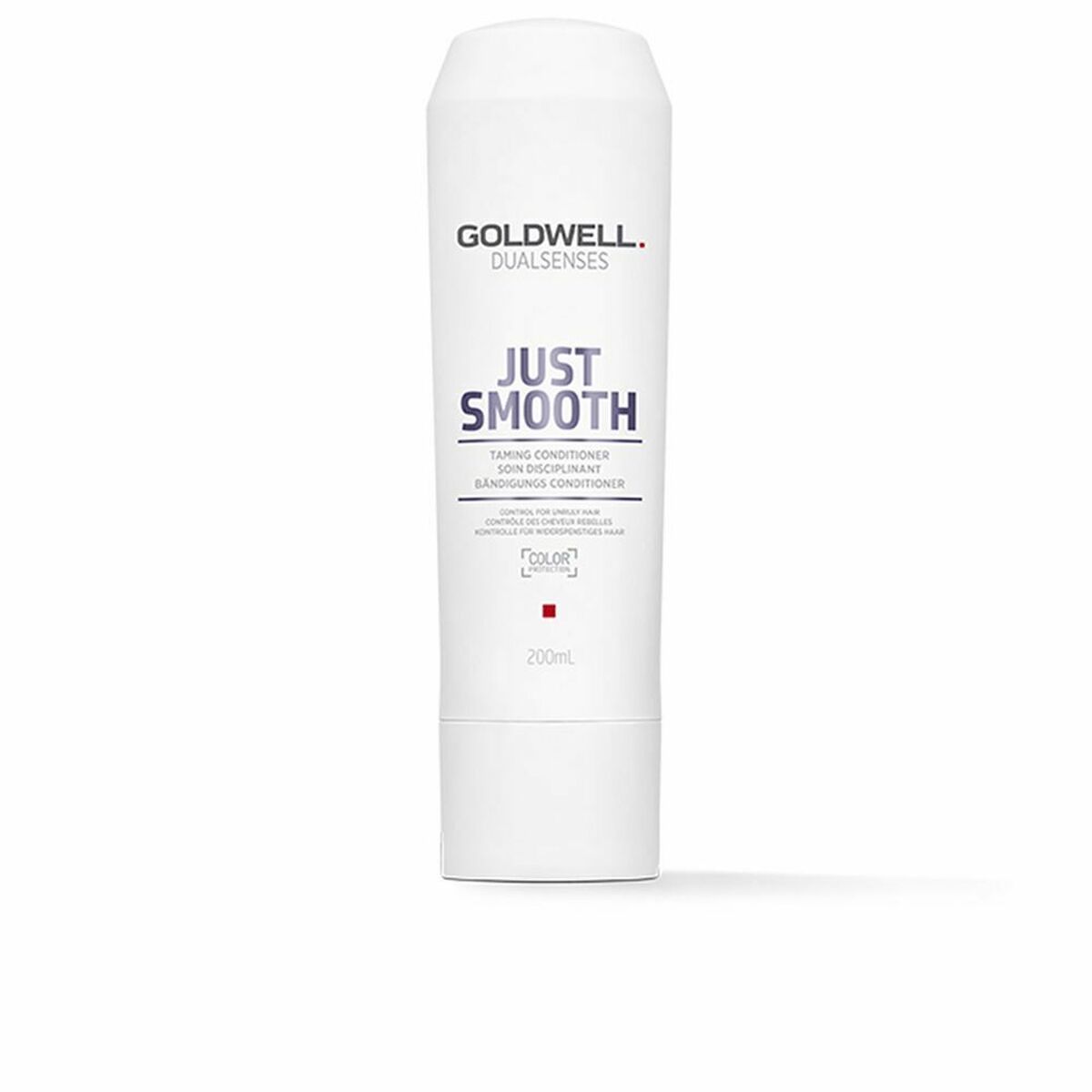 Fugtgivende balsam Goldwell Just Smooth 200 ml balsamflaske
