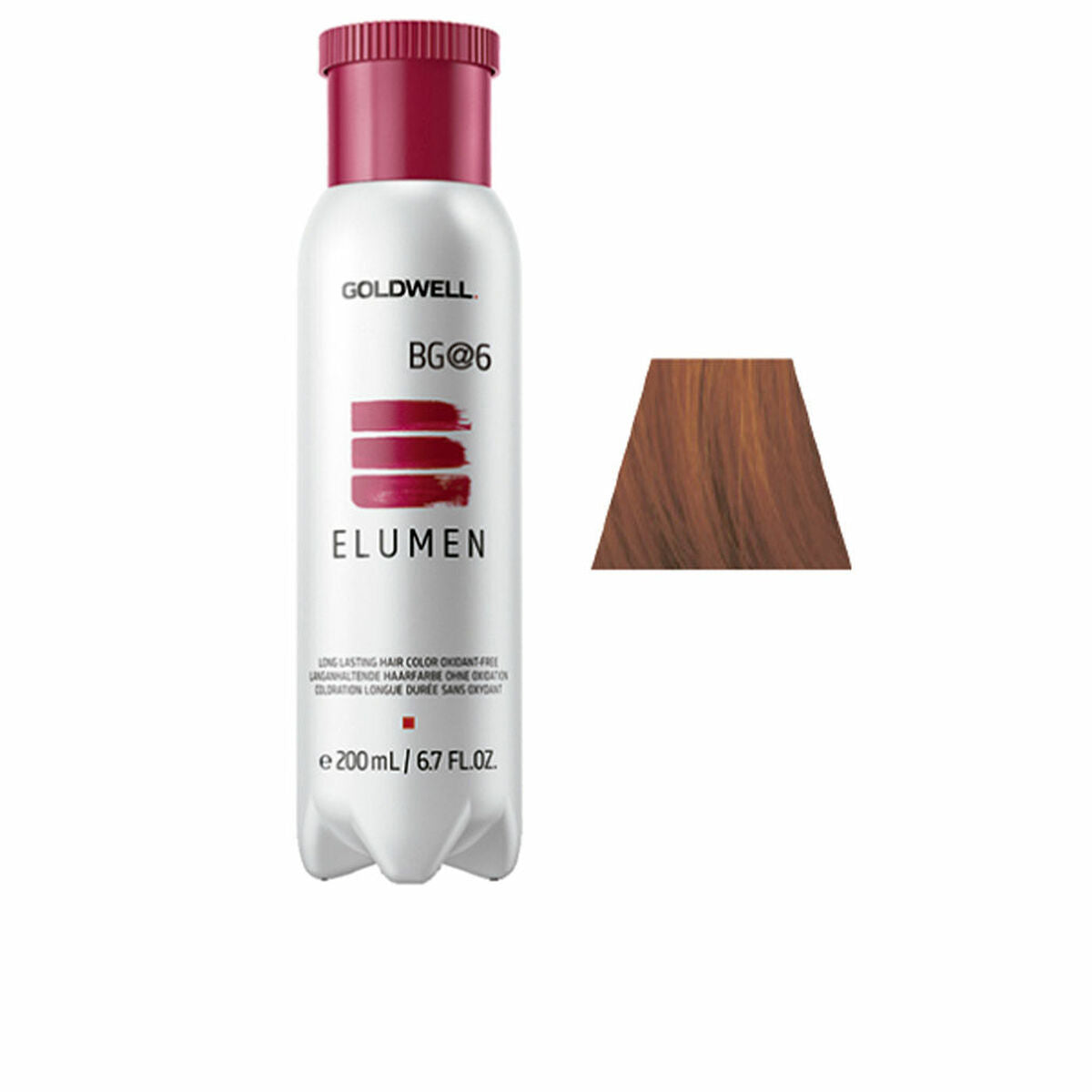 Permanent Dye Goldwell ELUMEN CARE BG@6 200 ml til Dame-produktemballage