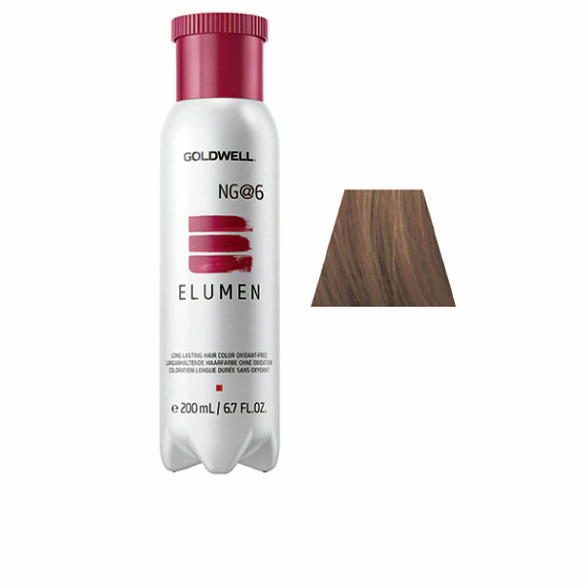 Permanent Dye Goldwell ELUMEN CARE NG@6 200 ml til Dame-produktemballage