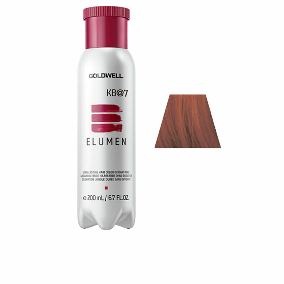 Permanent Dye Goldwell ELUMEN CARE KB@7 200 ml til Dame-produktemballage