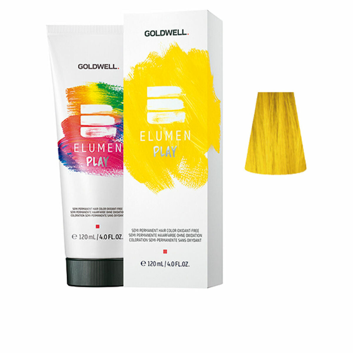 Semi-Permanent Tint Goldwell ELUMEN PLAY 120 ml til Dame produktemballage