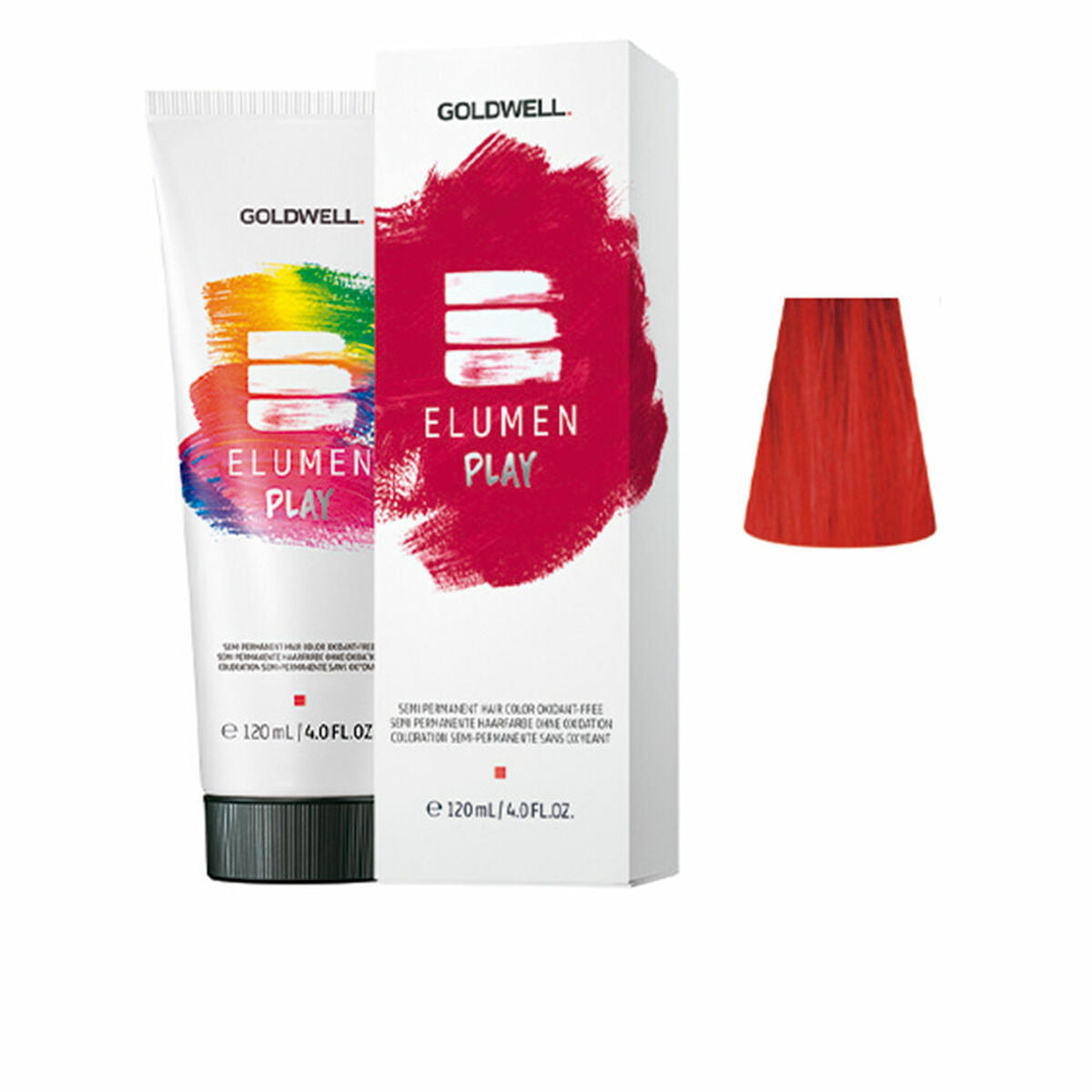 Semi-Permanent Tint Goldwell ELUMEN PLAY 120 ml til Dame produktemballage