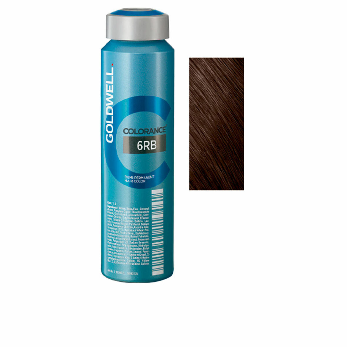 Semi-Permanent Tint Goldwell COLORANCE Nº 6RB 120 ml produktemballage