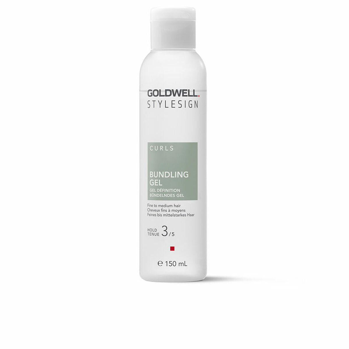 Medium hold fixing gel Goldwell STYLESIGN CURLS 150 ml hudplejeemballage