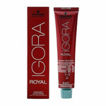 Permanent Dye Schwarzkopf Igora Royal Nº 1-0 60 ml til Dame produktemballage