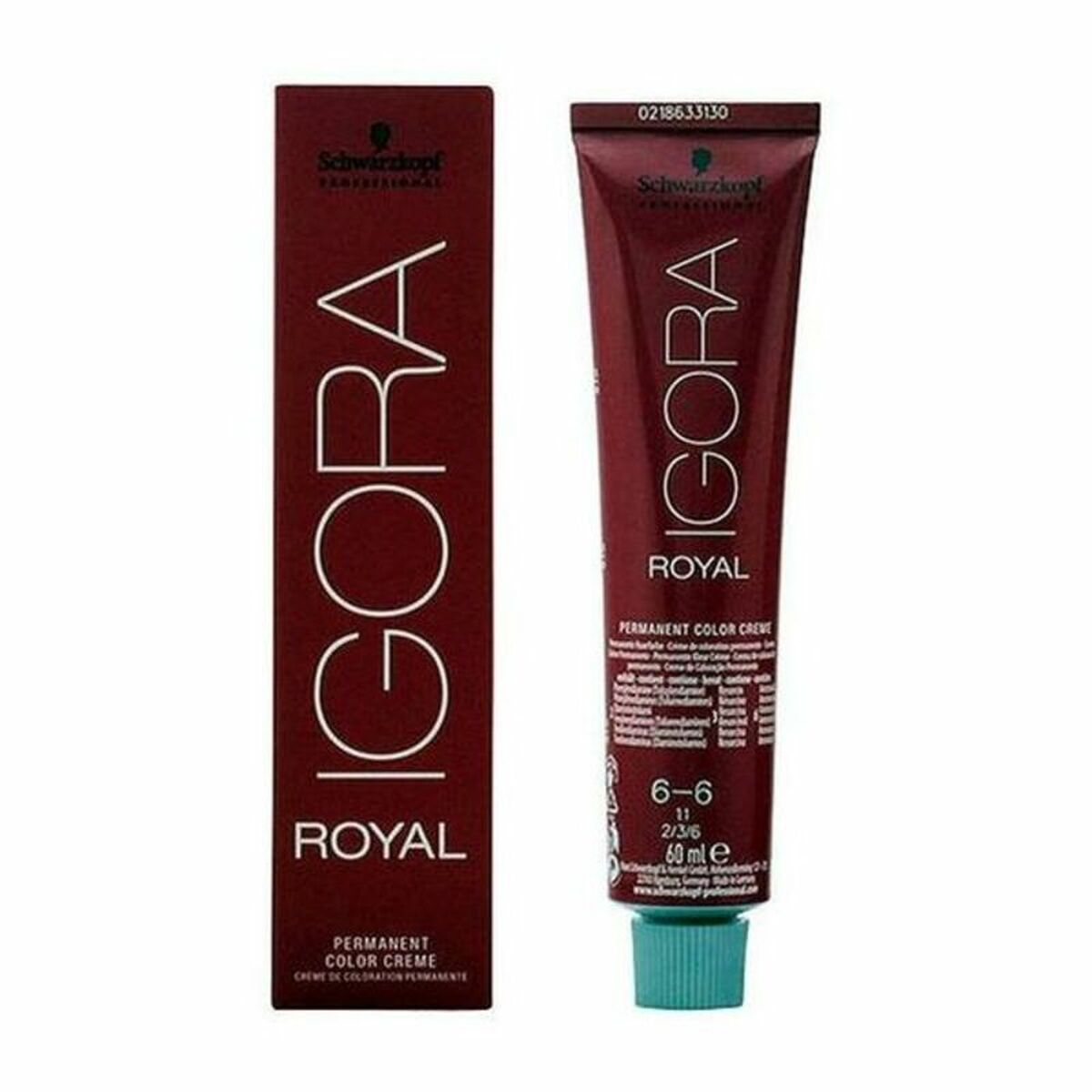 Permanent Dye Schwarzkopf 1047 Nº 6-6 60 ml til Dame produktemballage