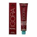 Permanent Dye Schwarzkopf Igora Royal Nº 7-4 60 ml til Dame produktemballage