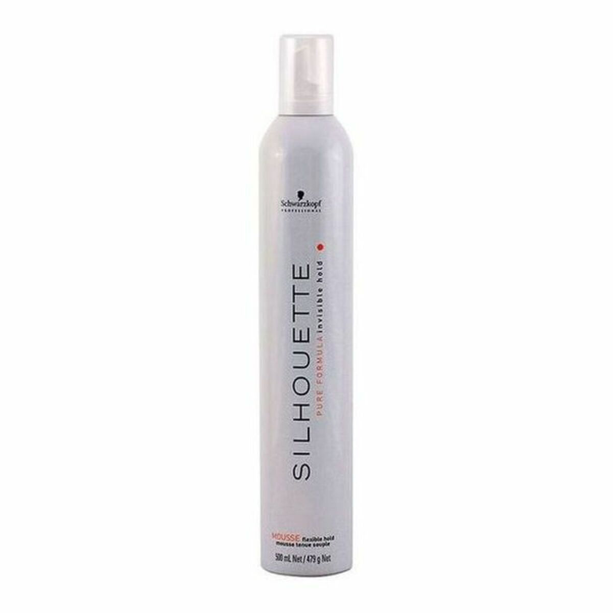 Strong Hold Mousse Schwarzkopf Silhouette 500 ml produktemballage