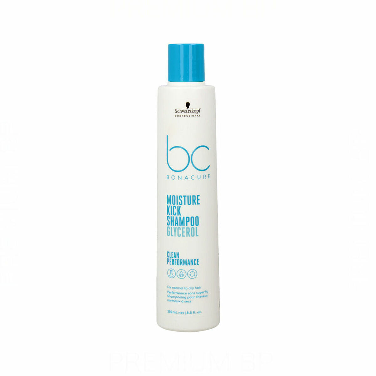 Fugtgivende shampoo Schwarzkopf Bc Moisture Kick 250 ml shampooflaske