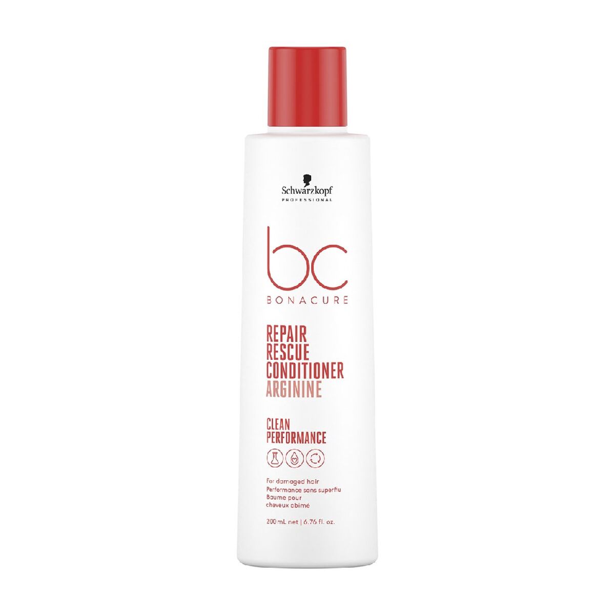 Reparerende balsam Schwarzkopf Bc New Repair Rescue 200 ml til kvinder balsamflaske