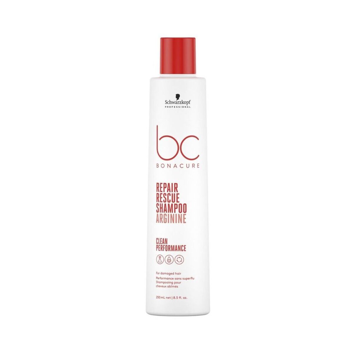 Restorative Shampoo Schwarzkopf Bc New Repair Rescue 250 ml til kvinder shampooflaske