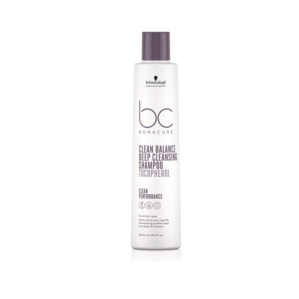 Shampoo Schwarzkopf BC CLEAN BALANCE 250 ml til kvinder shampooflaske