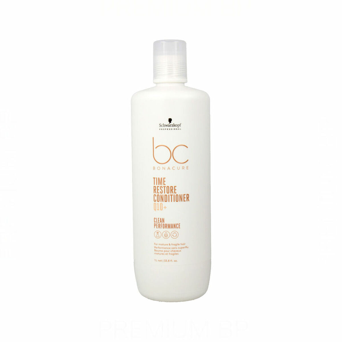 Balsam til fint hår Schwarzkopf Bc Time Restore 1 L til kvinder balsamflaske