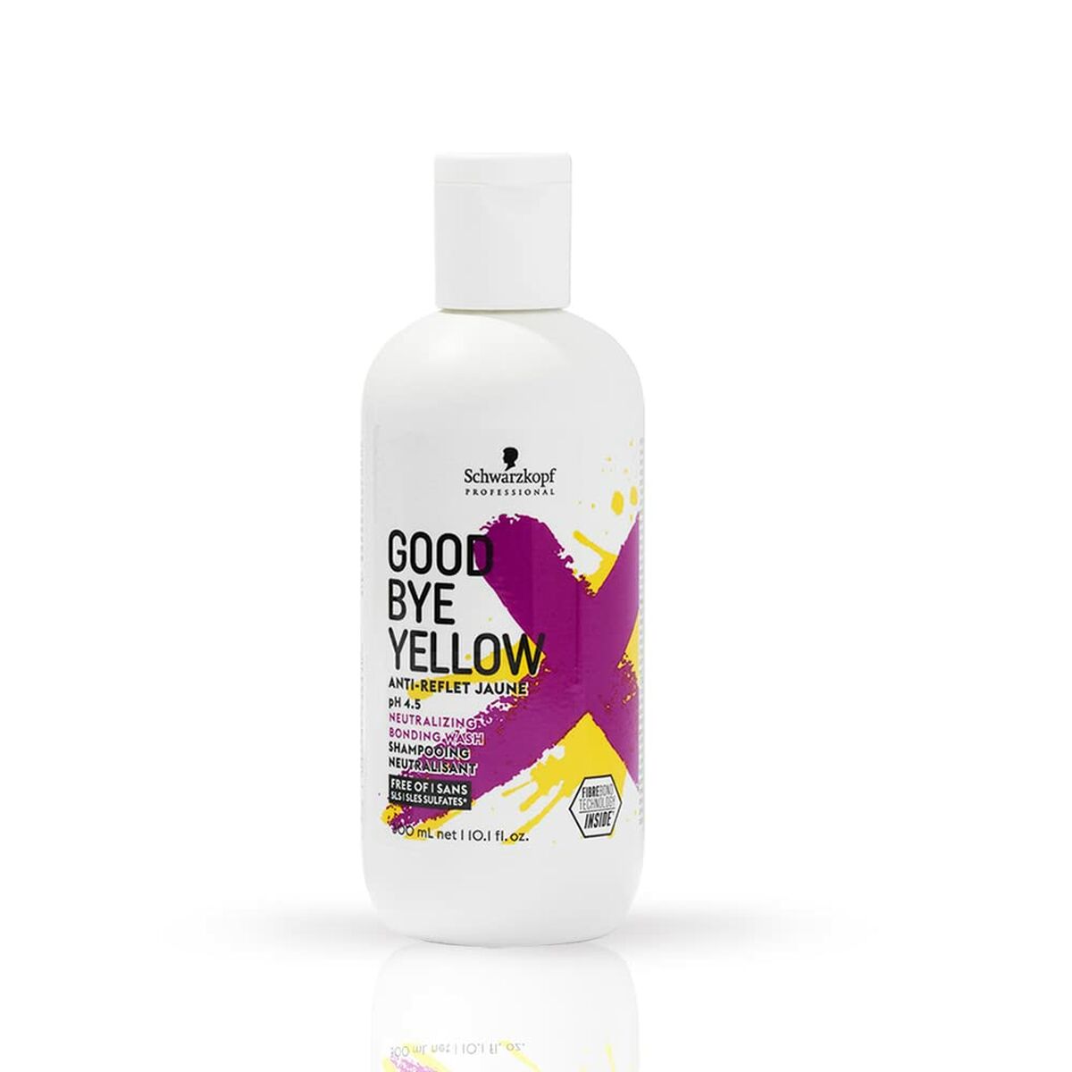 Farve neutraliserende shampoo Schwarzkopf Anti-gulning Care 300 ml til kvinder shampoo flaske