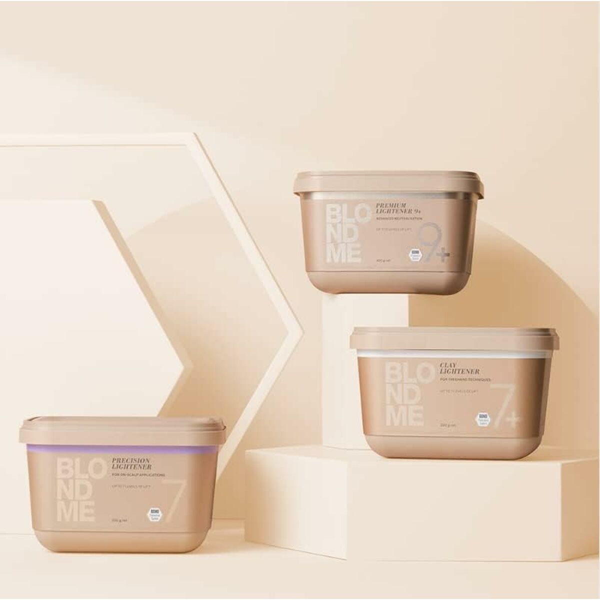 Lightener Schwarzkopf Blondme Decolorante produktemballage