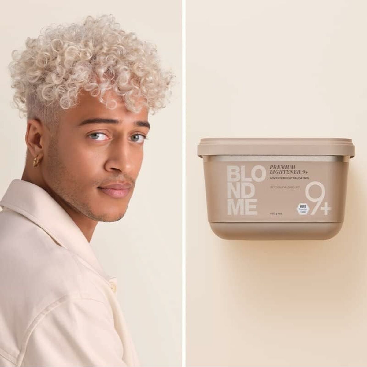 Lightener Schwarzkopf Blondme Decolorante produktemballage