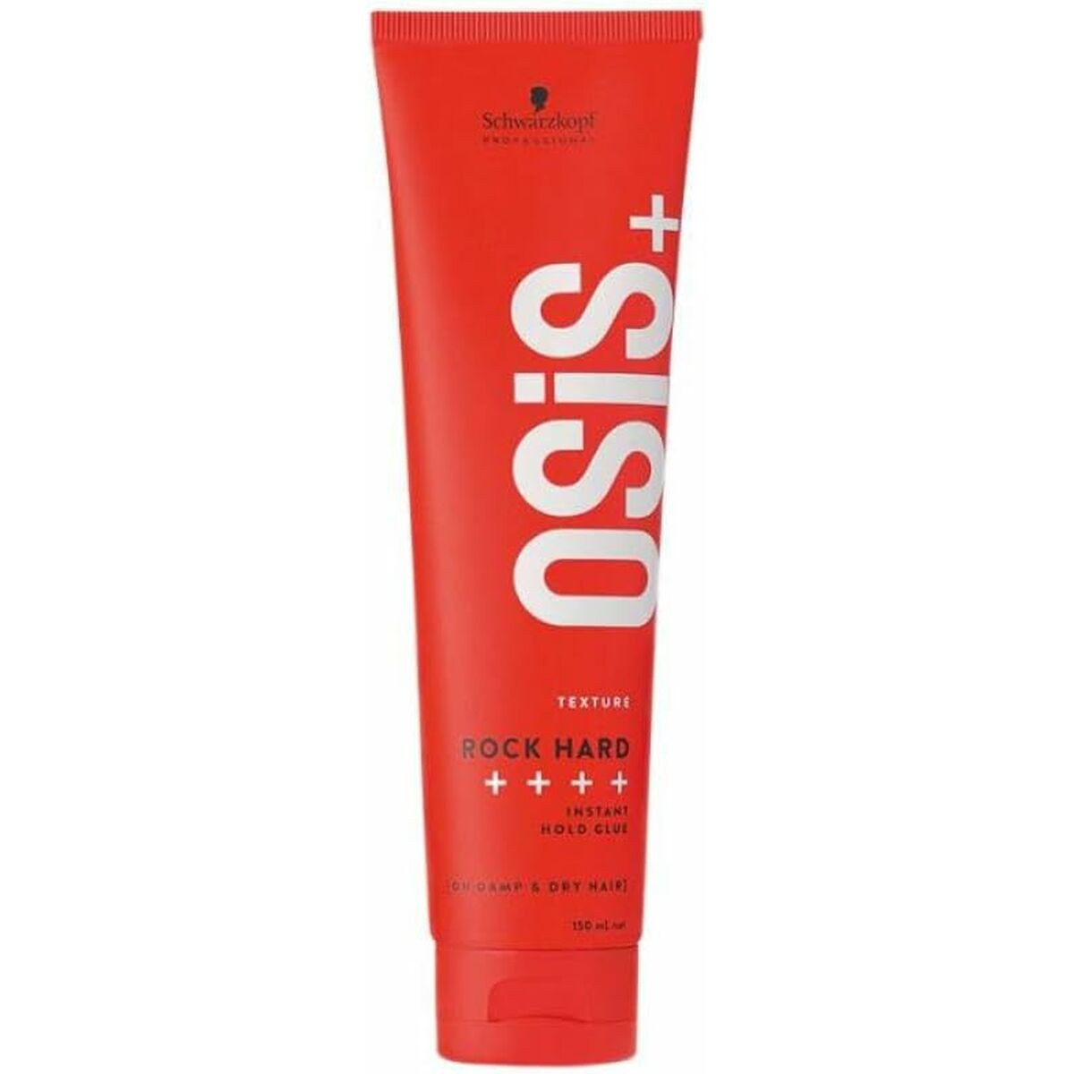Strong Hold Gel Schwarzkopf Osis+ Rock Hard 150 ml hudplejeemballage