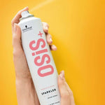 Spray Shine for Hair Schwarzkopf Osis+ Sparkler 300 ml produktemballage