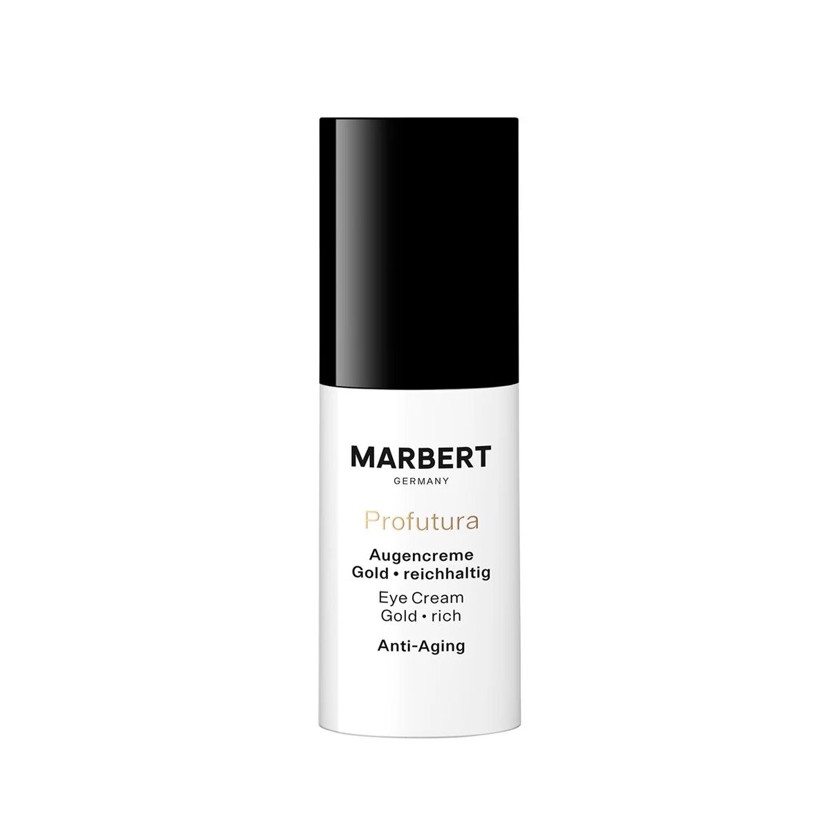 Creme til øjenområdet Marbert Gold Eye Cream Rich 15 ml hudplejeemballage