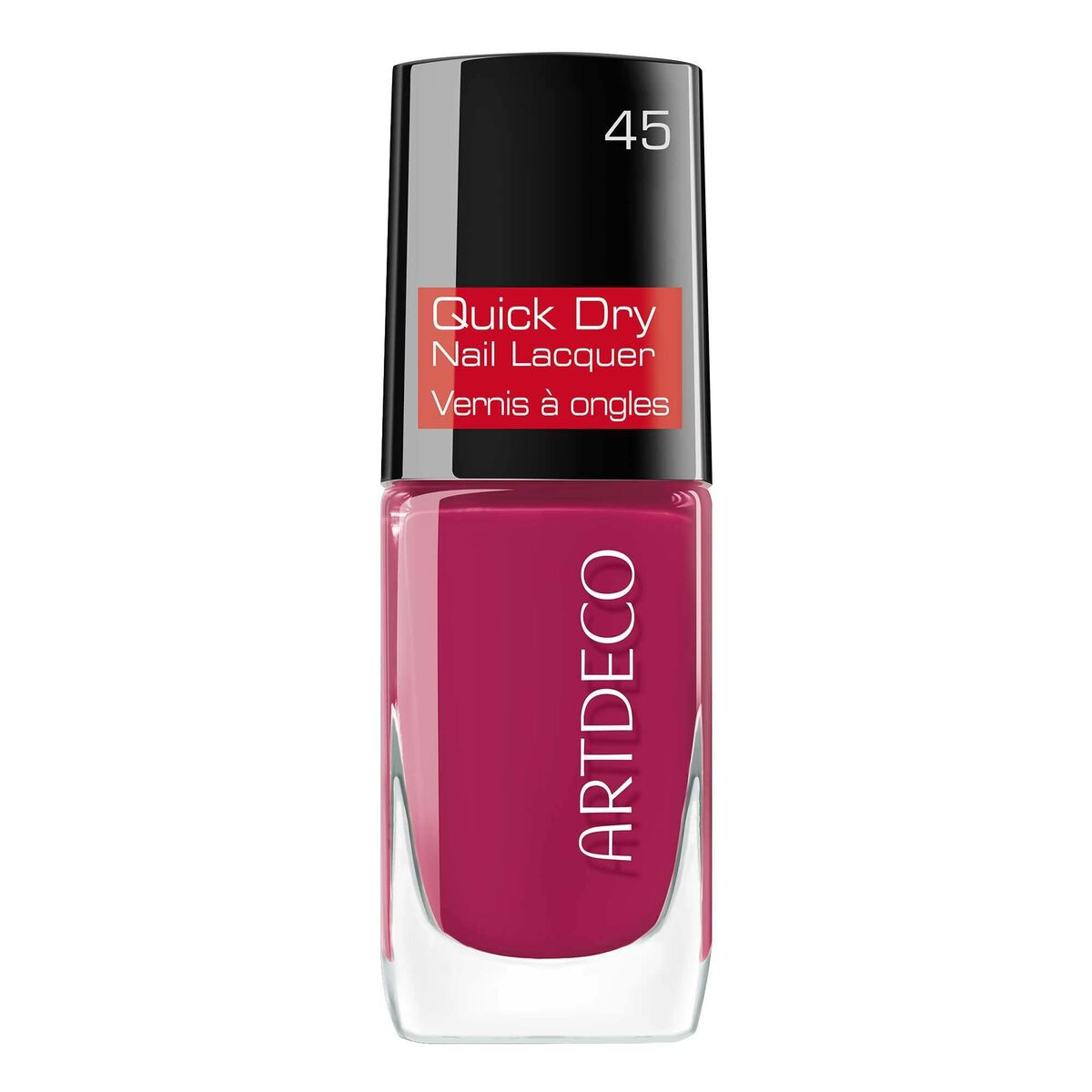 neglelak Artdeco Quick Dry hindbærtærte 10 ml Hurtigttørrende produktemballage