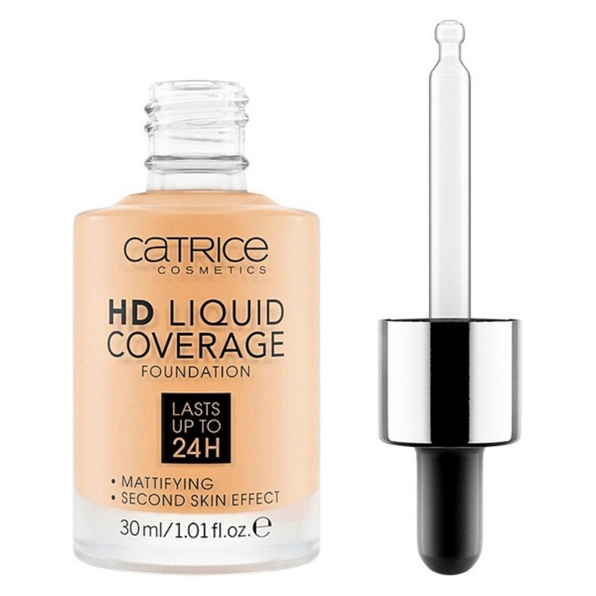 Liquid Make Up Base Hd Liquid Coverage Foundation Catrice makeup emballage