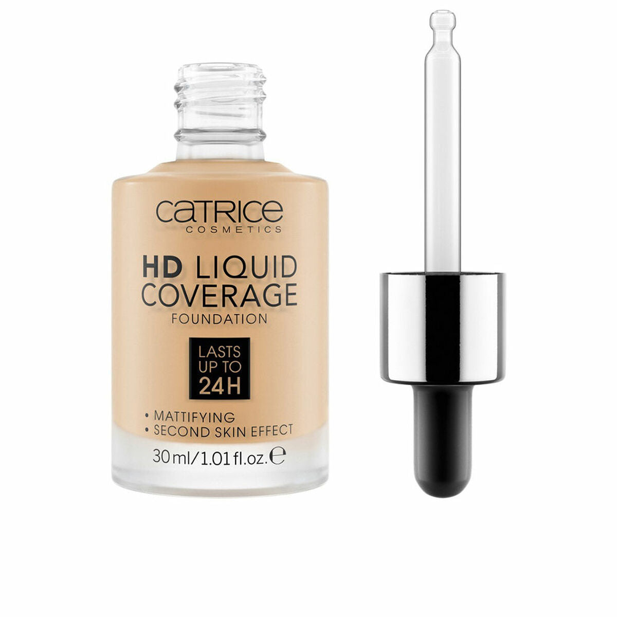 Liquid Make Up Base Hd Liquid Coverage Foundation Catrice makeup emballage