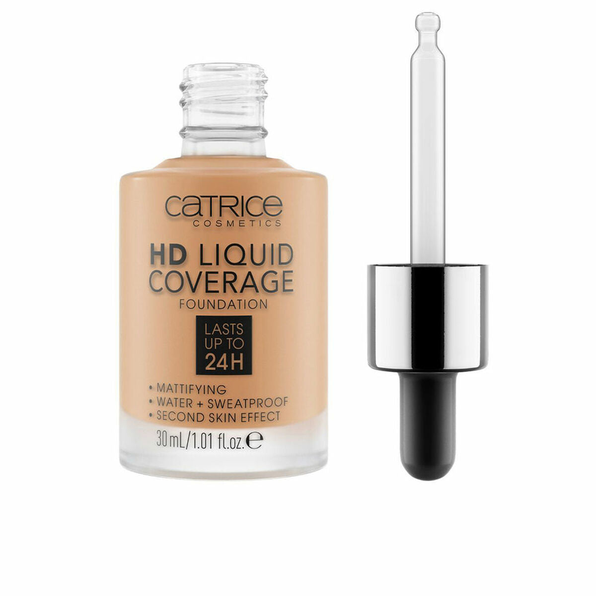Liquid Make Up Base Hd Liquid Coverage Foundation Catrice makeup emballage