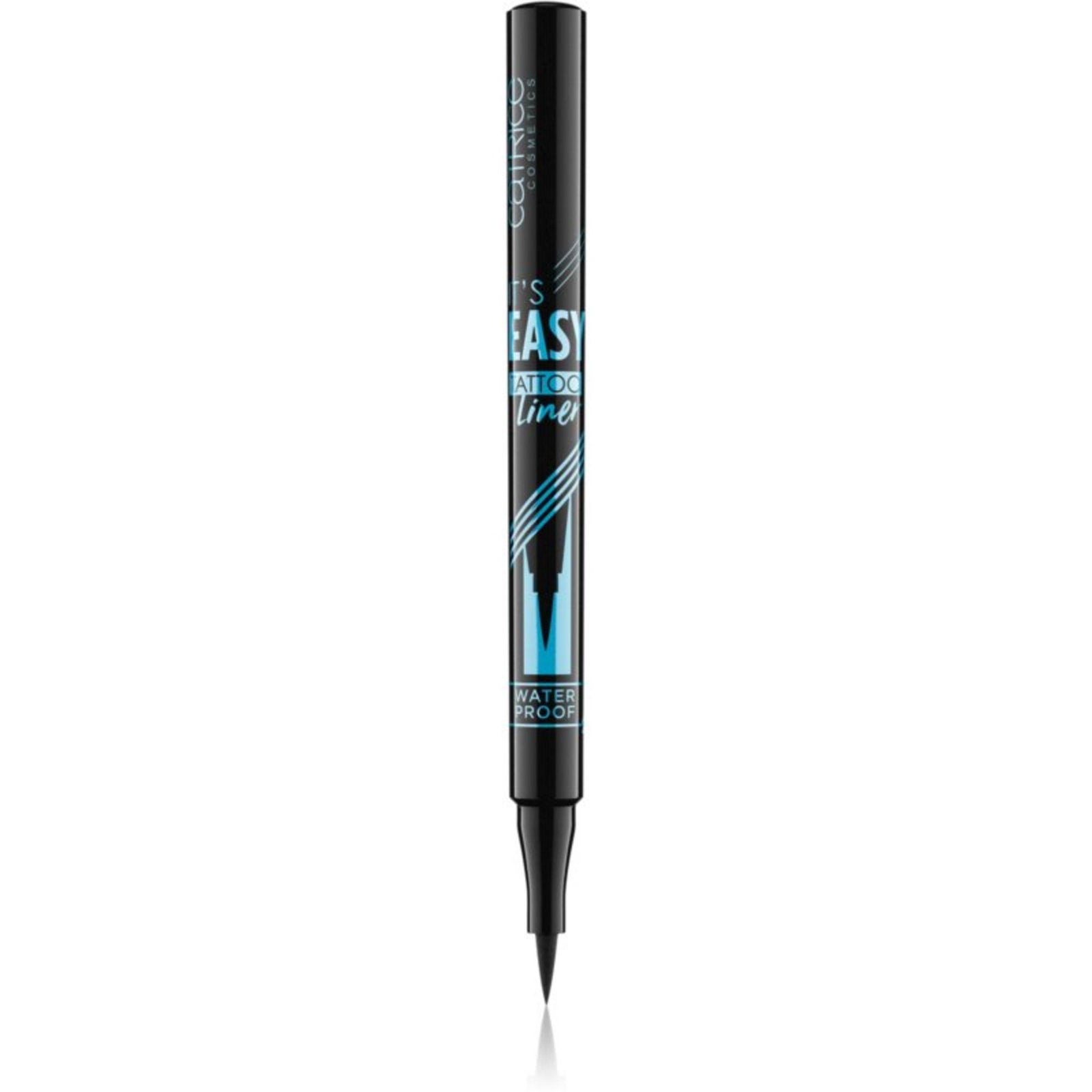 Catrice, It's Easy Tattoo, Waterproof, Liquid Eyeliner, 010, Black, 1 ml
