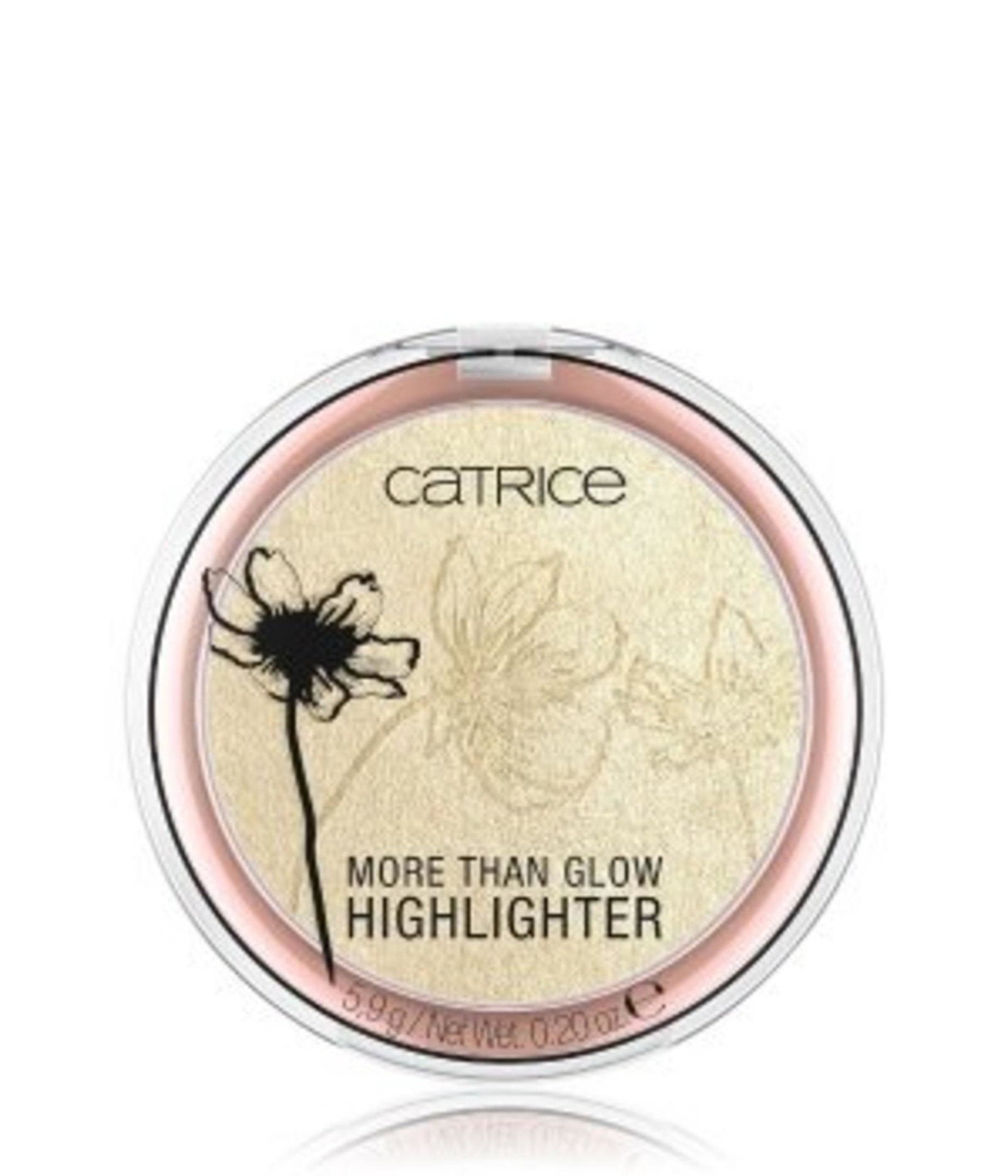 Catrice, More Than Glow, Luminous, Blush Highlighter Compact, 010, Ultimate Platinum Glaze, 5.9 g