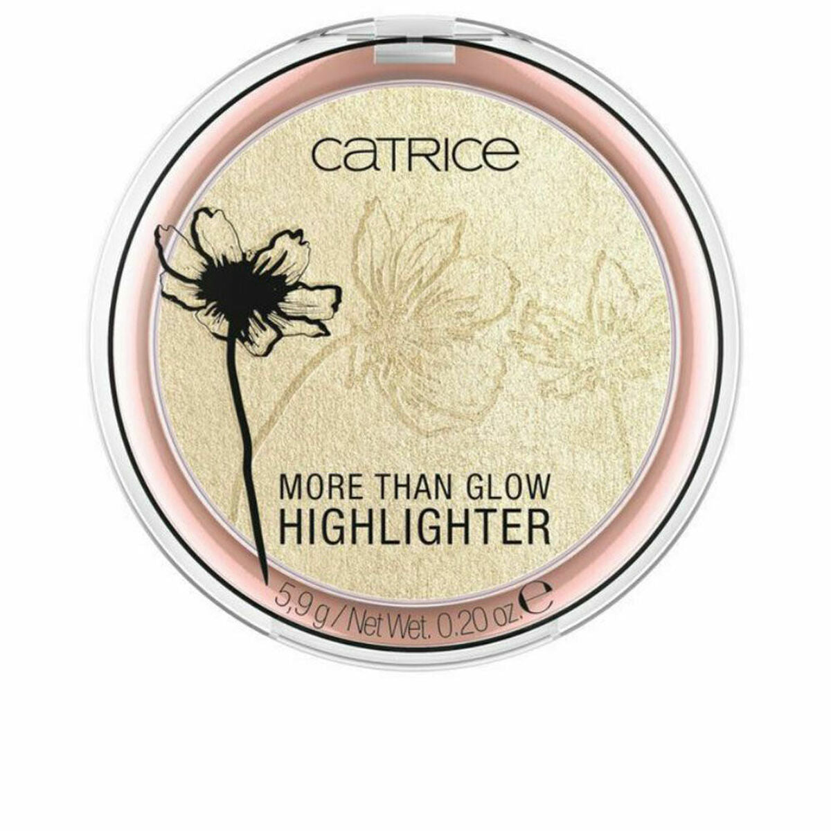 Lighting Powder Catrice More Than Glow Nº 010 Nº 010-Ultimate Platinum Glaze makeup-emballage
