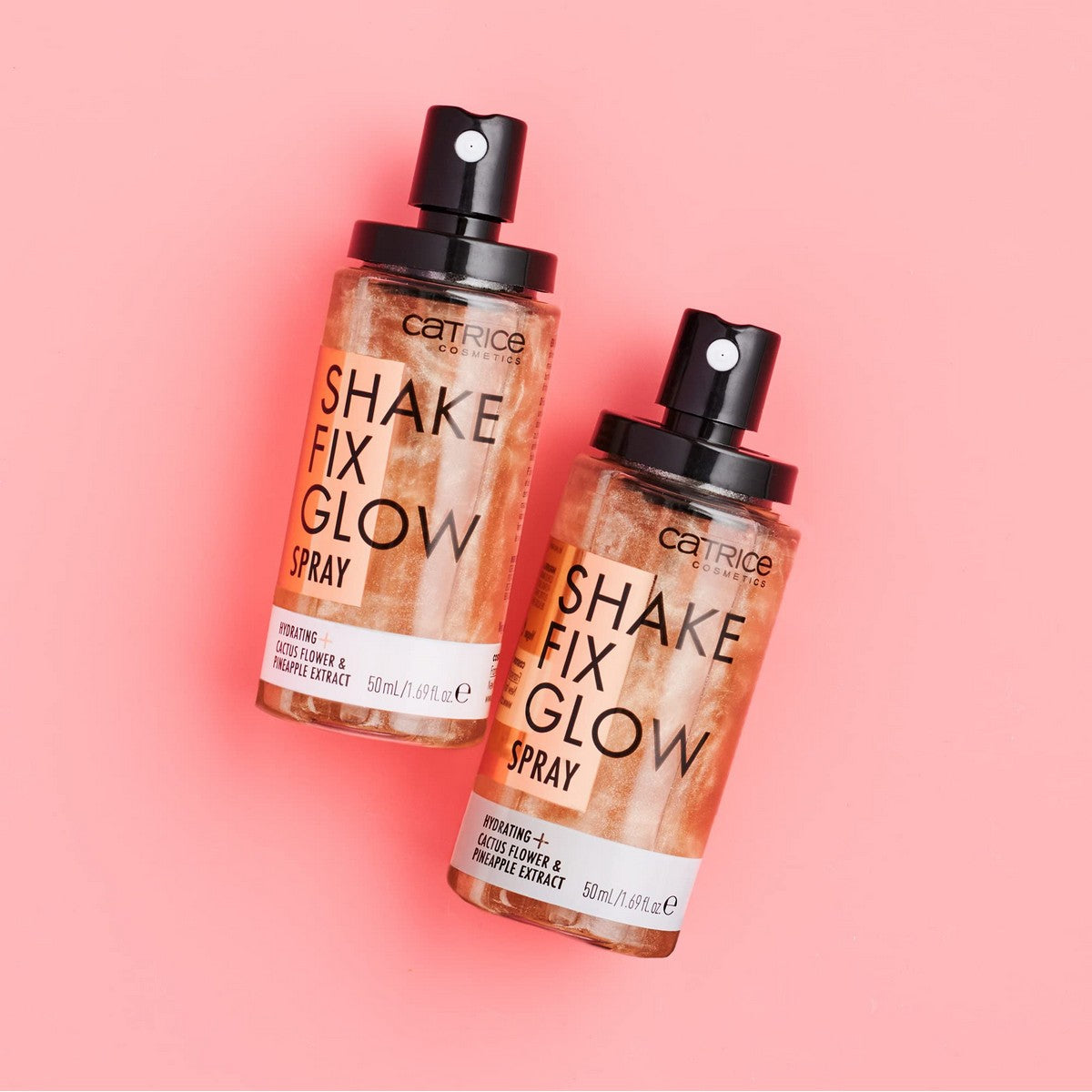 Hårspray Catrice Shake Fix Glow 50 ml til kvinder produktemballage