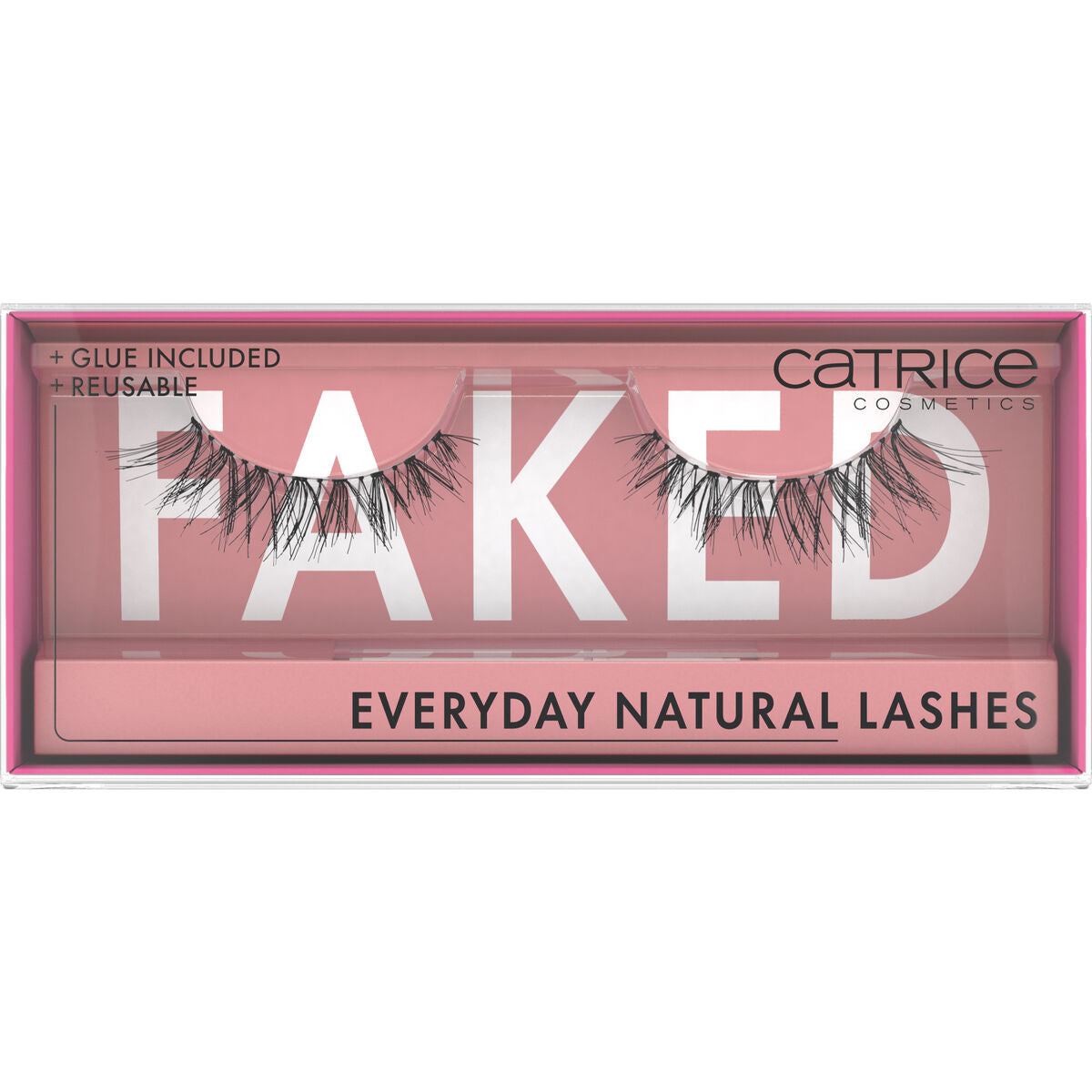 Falske øjenvipper Catrice Faked Everyday Natural 2 stykker (2 enheder) produktemballage