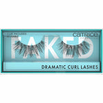 Sæt med falske øjenvipper Catrice Dramatic Curl (1 enhed) produktemballage