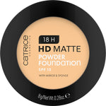 Powder Make-up Base Catrice HD Matte Nº 030W Spf 15 8 g makeup emballage