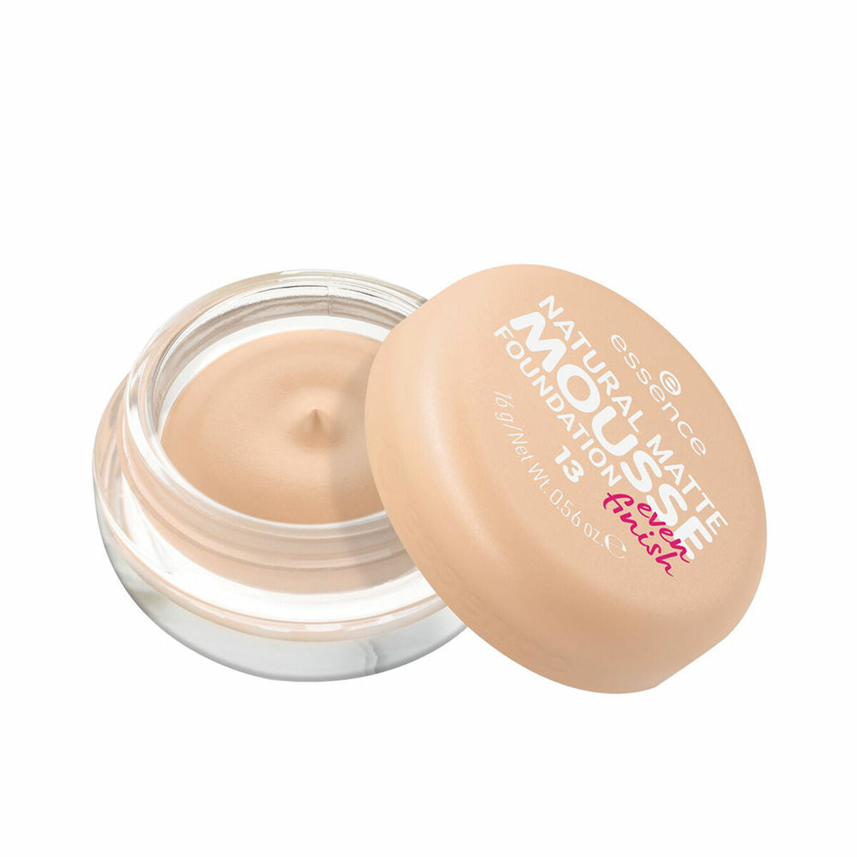 Mousse Make-up Foundation Essence NATURAL MATTE Nº 13 16 g makeup emballage