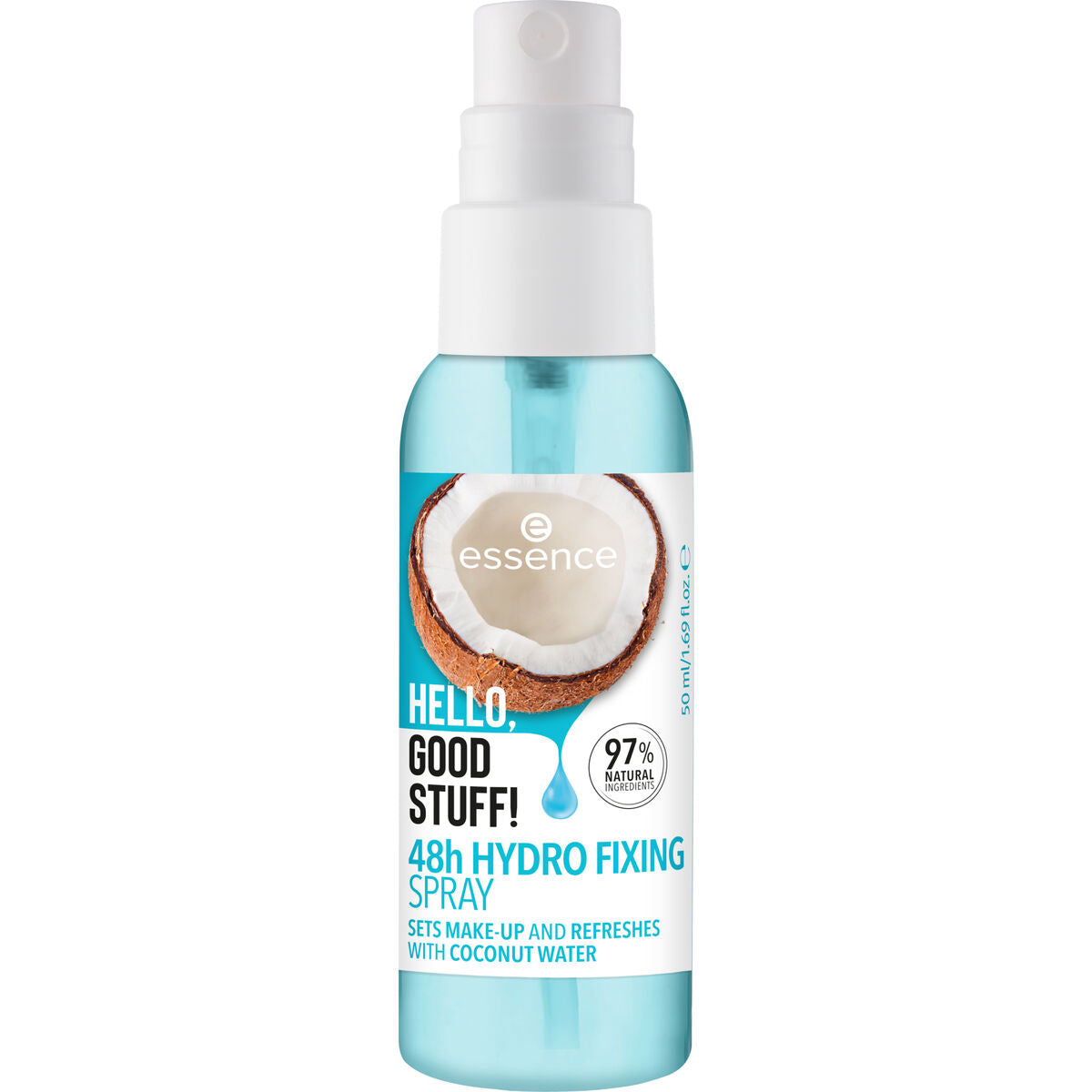 Hair Spray Essence God 50 ml Make-up Moisturizing for Women produktemballage