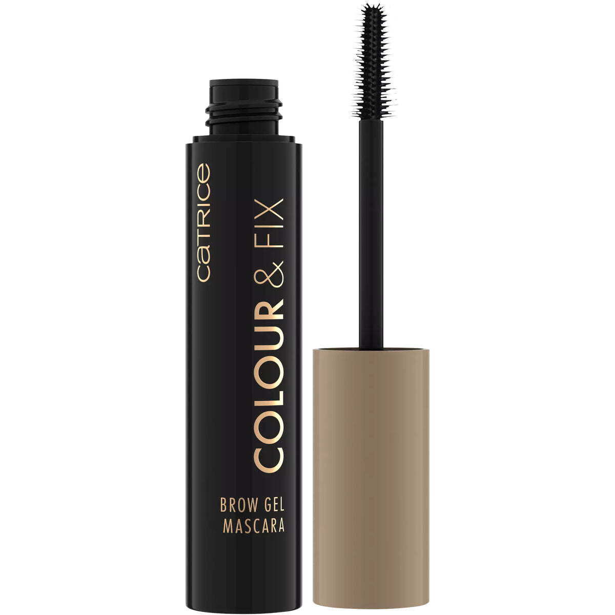 Øjenbrynsmascara Catrice Color Fix Nº 020 Medium Brown 5 ml makeup emballage