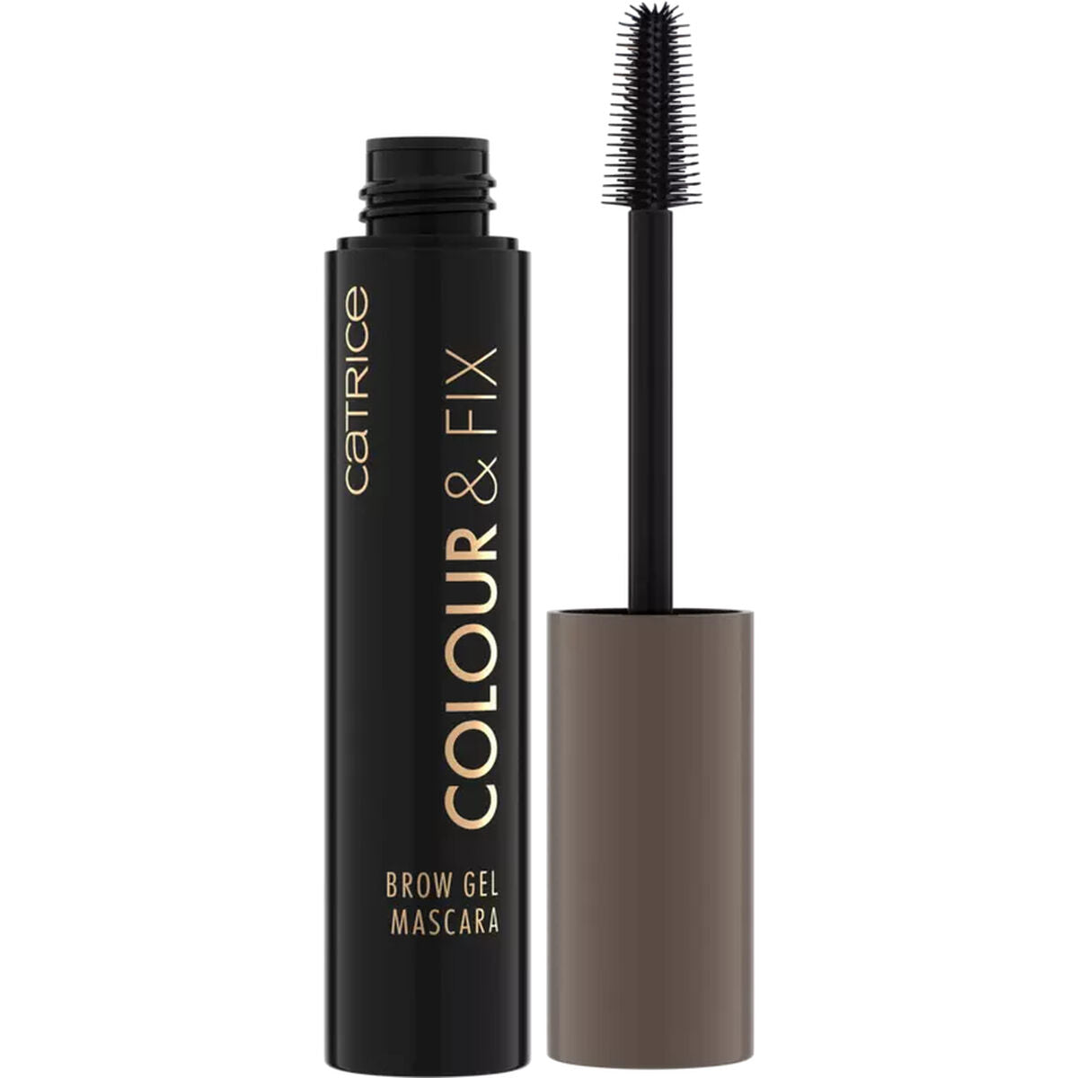 Øjenbrynsmascara Catrice Colour Fix Nº 030 Mørkebrun 5 ml makeup-emballage