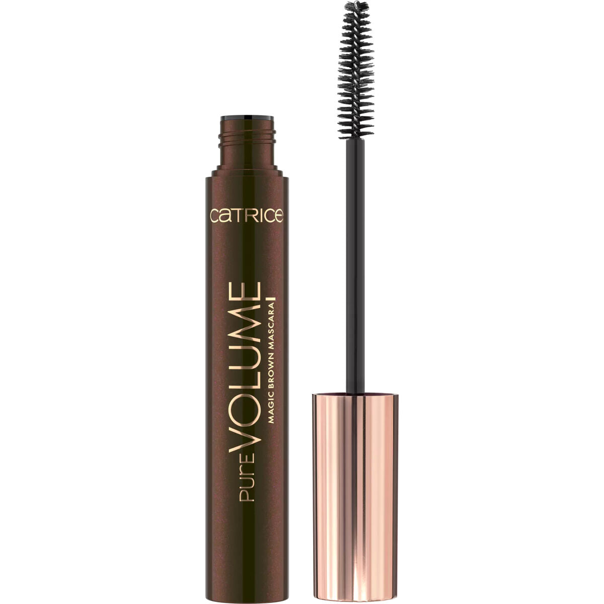 Øjenbrynsmascara Catrice Pure Volume Nº 010 Burgundy Brown Nº 010-Burgund Brown 10 ml makeup emballage