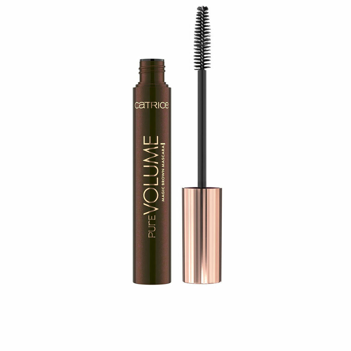 Øjenbrynsmascara Catrice Pure Volume Nº 010 Burgundy Brown Nº 010-Burgund Brown 10 ml makeup emballage