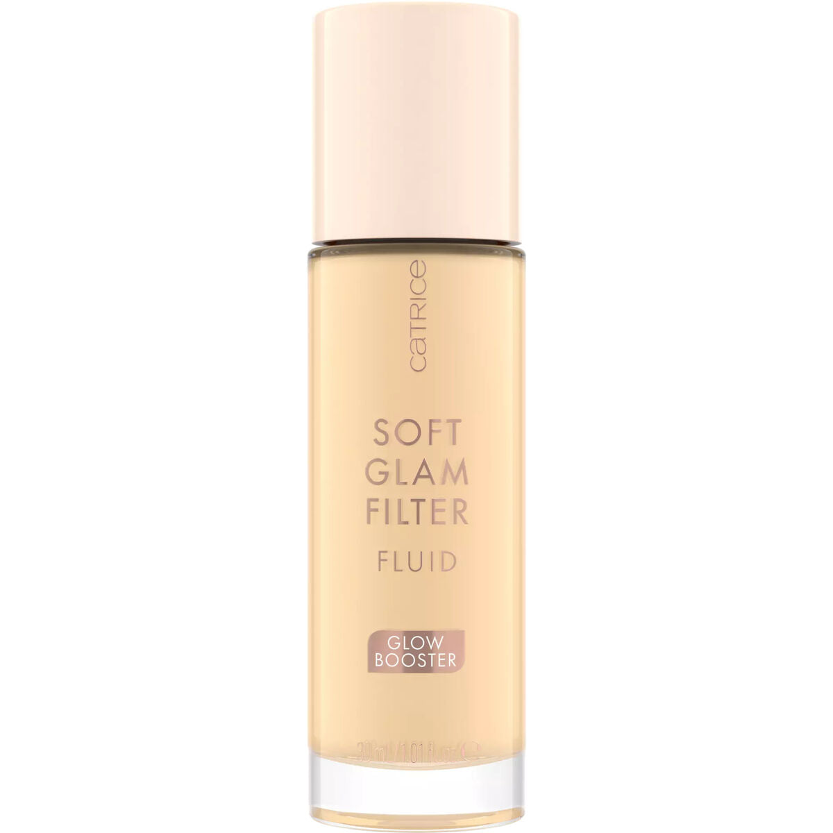 Flydende make-up base Catrice Soft Glam Filter Nº 010 Fair Nº 010-Fair 30 ml produktemballage