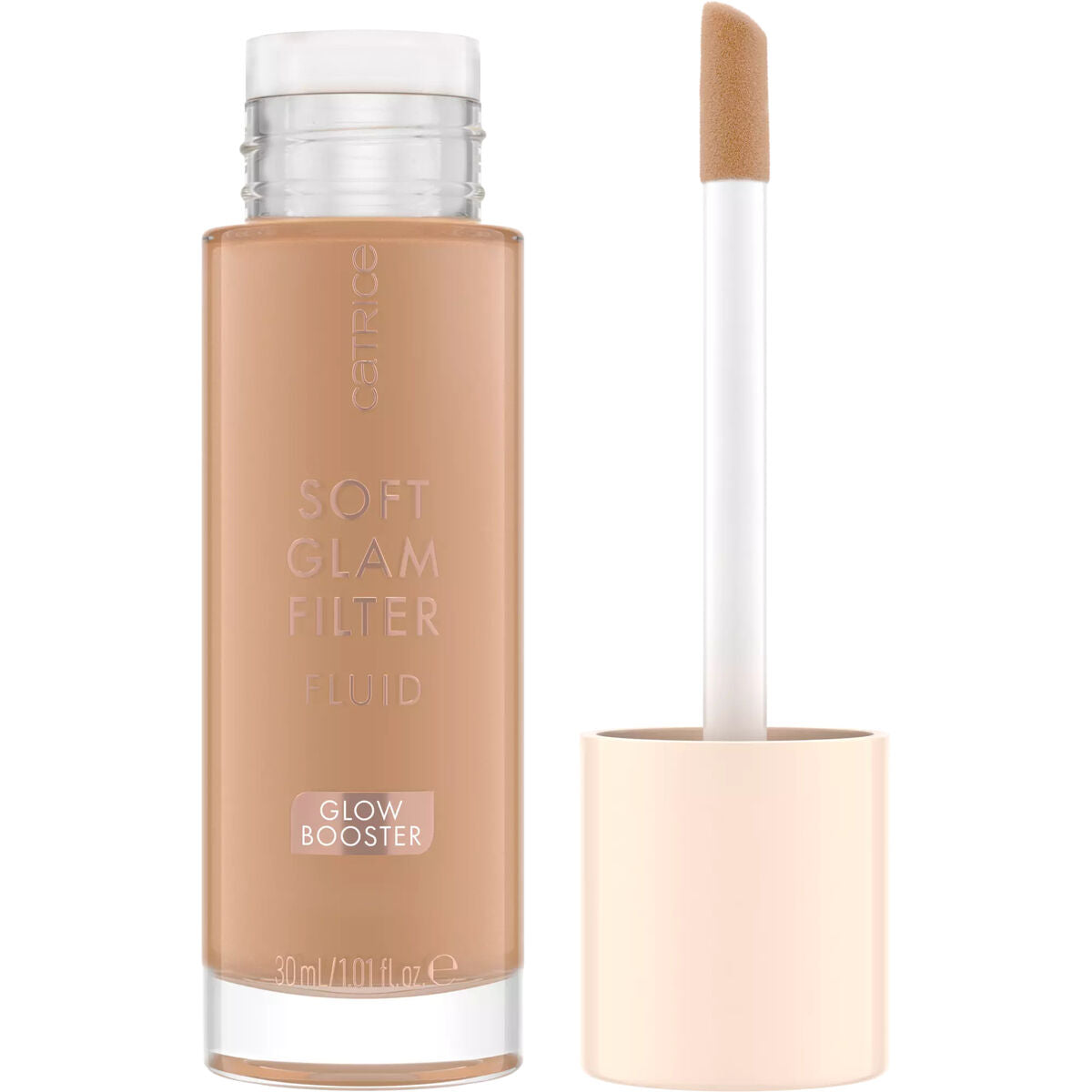 Flydende makeup base Catrice Soft Glam Filter Nº 030 Medium Nº 030-Medium 30 ml produktemballage