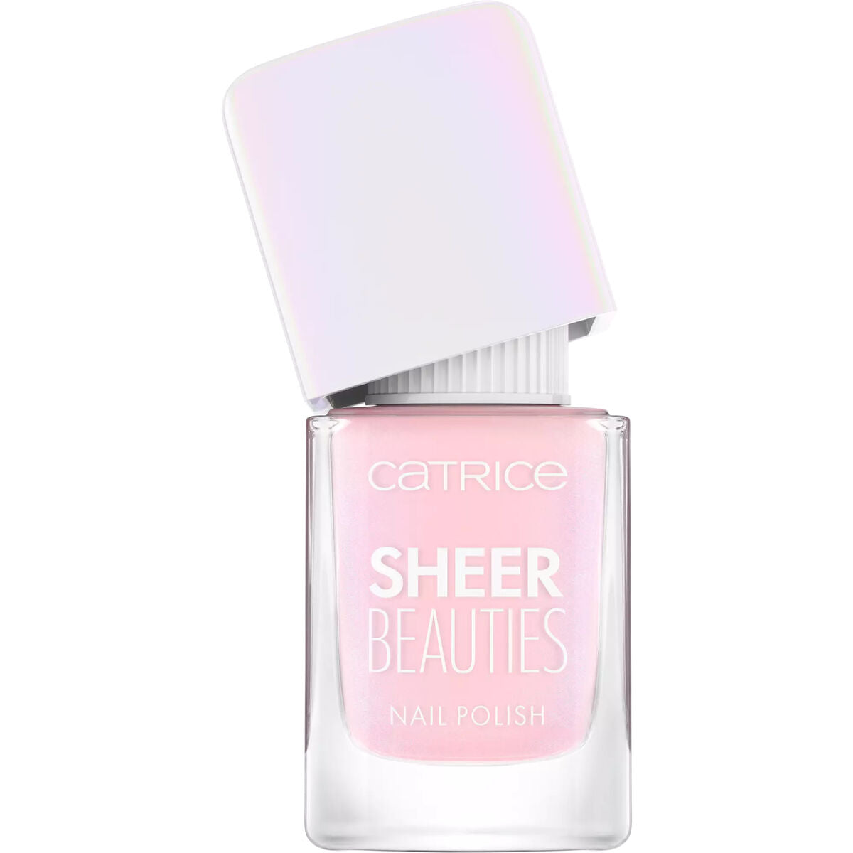 Neglelak Catrice Sheer Beauties Nº 040 Fluffy Cotton Candy Nº 040-Fluffy Cotton Candy 10,5 ml produktemballage 10,5 ml